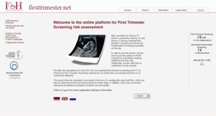 Desktop Screenshot of firsttrimester.net